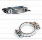 Хомут силовой двухболтовый чугунный