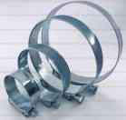 Хомут силовой одноболтовый нержавеющая сталь